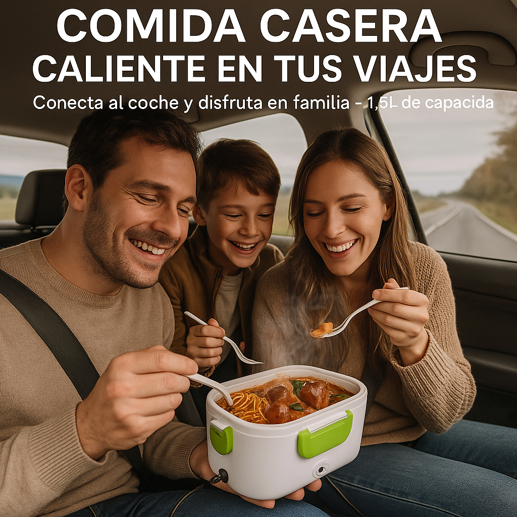 Comida casera caliente en tus viajes - Nueva versión