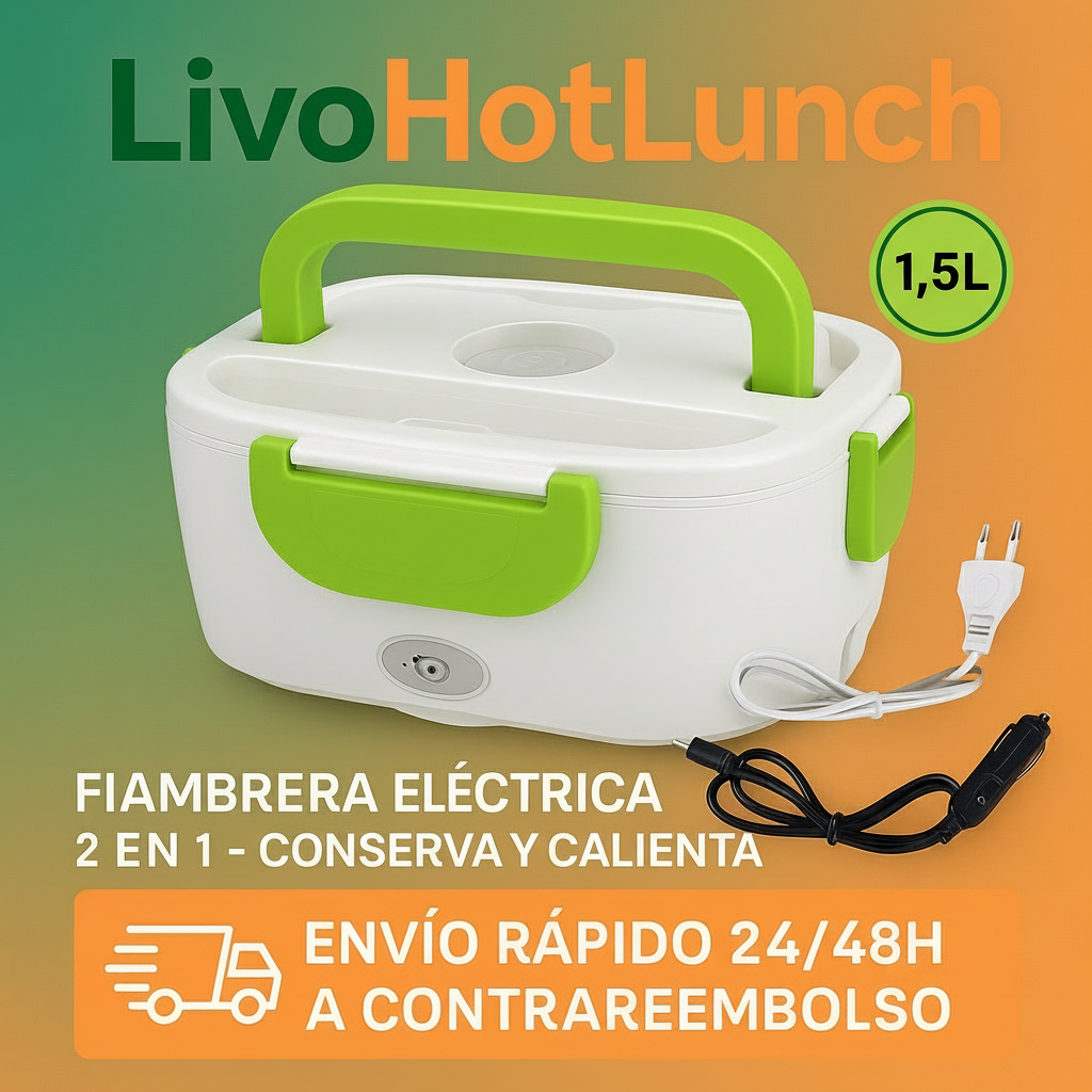 Imagen promocional LivoHotLunch con burbuja 1,5L