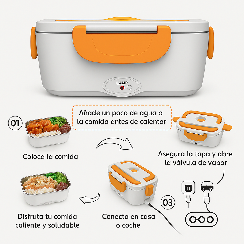 Instrucciones LivoHotLunch - Misma estructura con textos en español