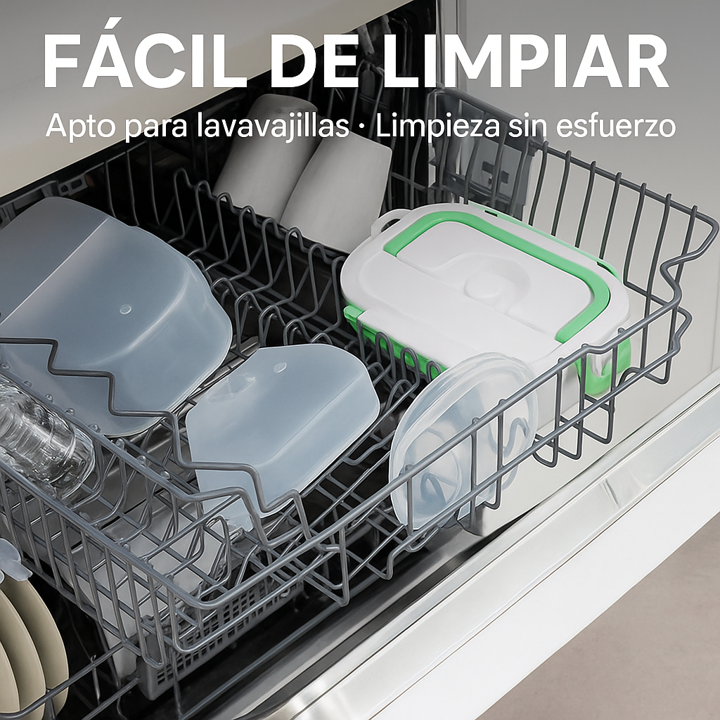 LivoHotLunch - Texto completo y visible en imagen del lavavajillas